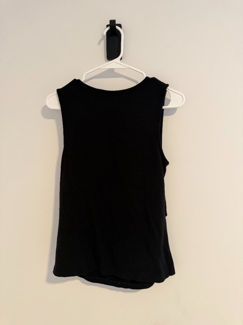 Halogen Black Twist Front Sleeveless Blouse XS